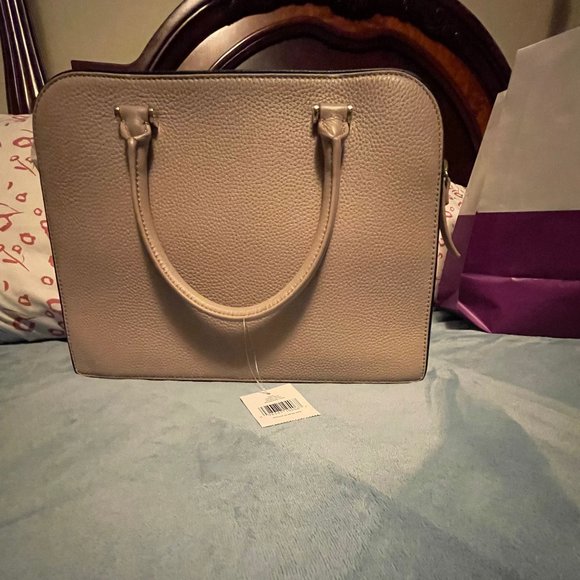 Kate Spade Kalen Chester Street Bag in Almond w/Black trim - Picture 4 of 8